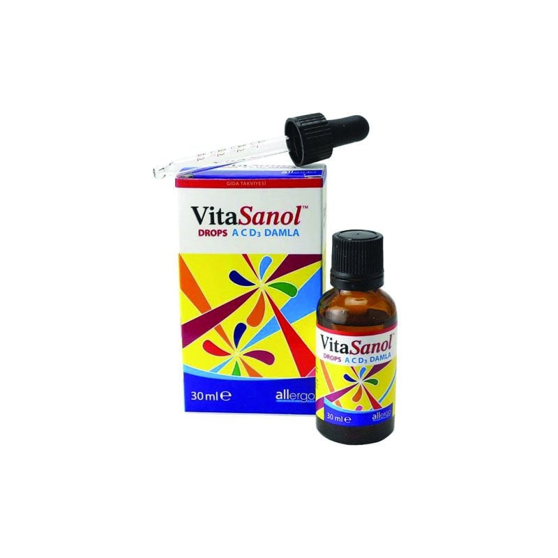 Vitasanol Drops ACD3 Damla 30 ml