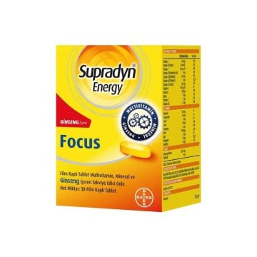 Supradyn Energy Focus 30 Tablet