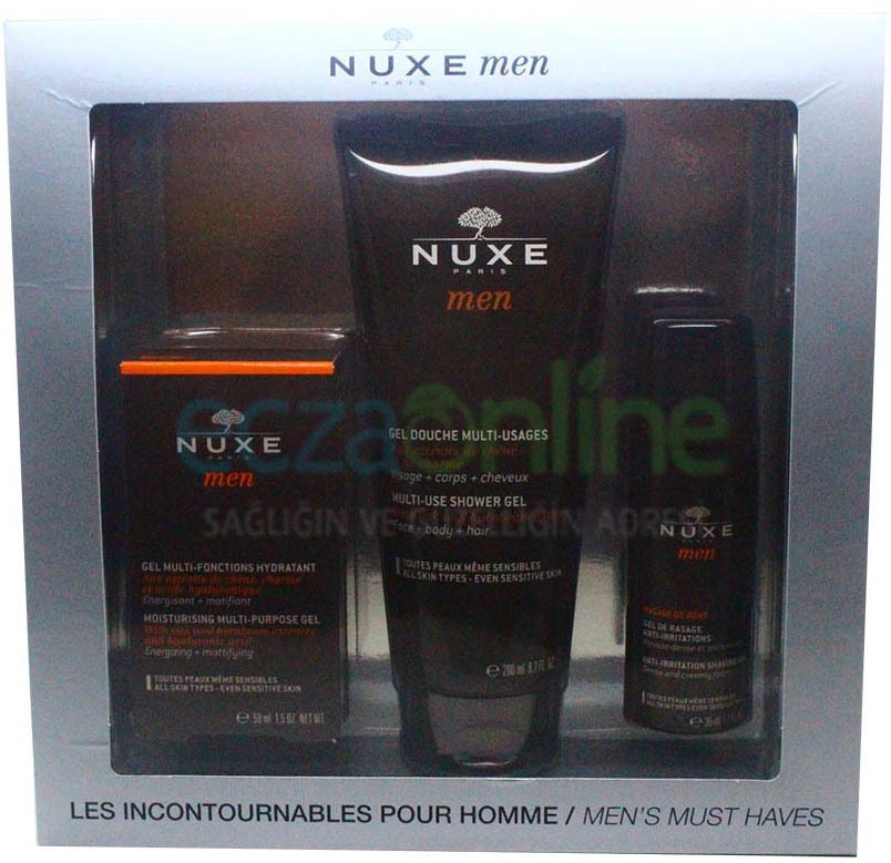Nuxe Men Kofre 3'lü SET