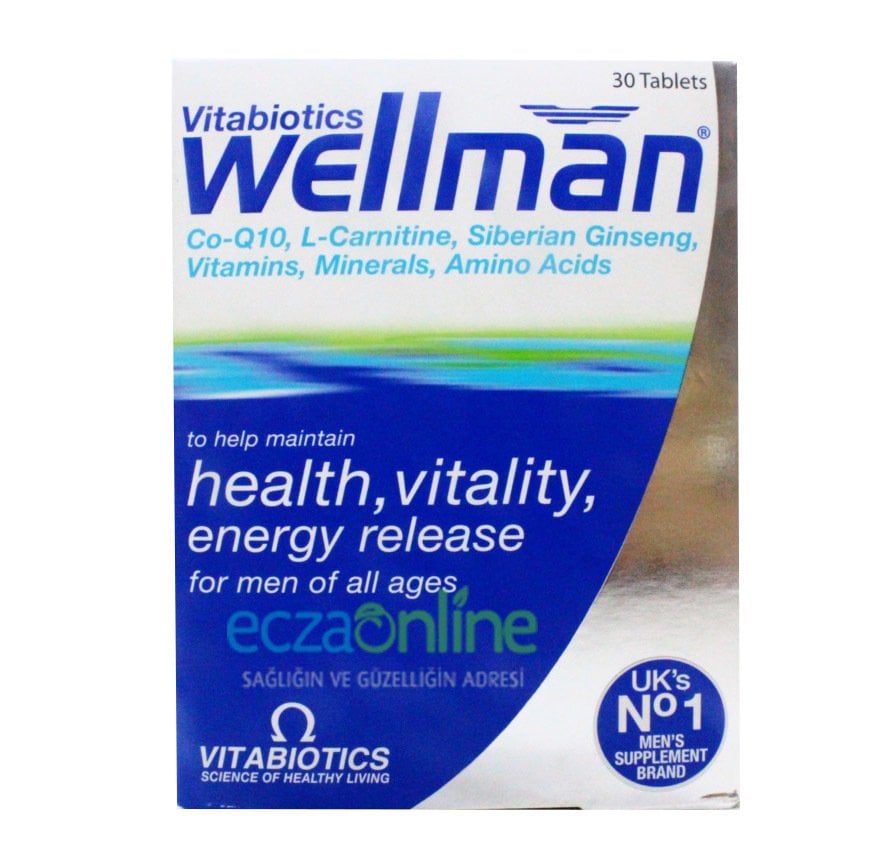 Vitabiotics Wellman 30 Tablet