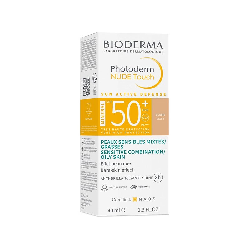 Bioderma Photoderm Nude Touch Light 40 ml