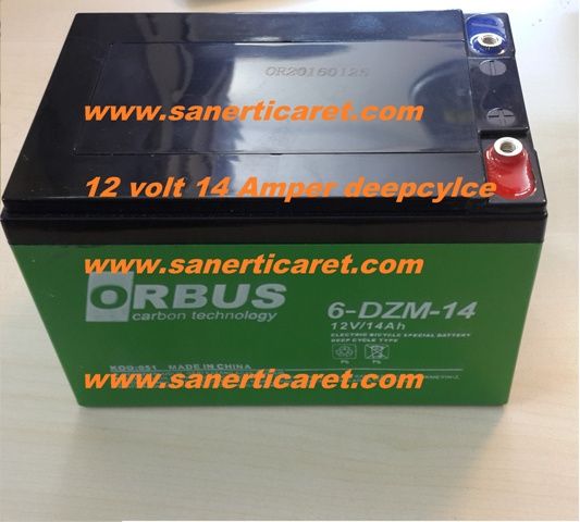 14 AMPER ELEKTRİKLİ BİSİKLET AKÜ