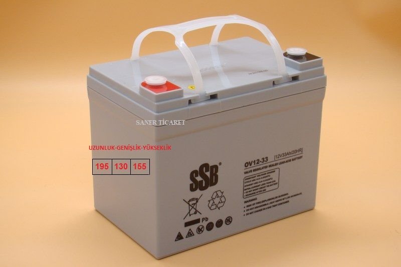 33 AMPER JEL AKÜ SSB OV SERİSİ