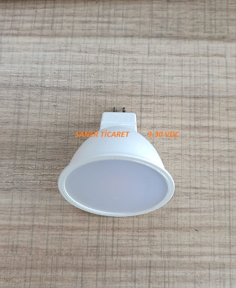 MARİN LED SPOT DC 9-30 VOLT 4W  MR16 İĞNE UÇLU BEYAZ