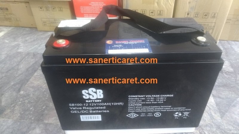 100 AMPER JEL AKÜ SSB  TSE Lİ