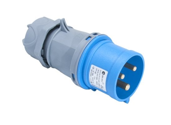 MARİN FİŞ ERKEK SAHİL BESLEME 32 AMPER 3*32  200-250V  CEE NORM 3124-301-0901
