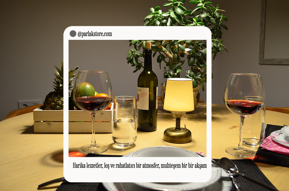 Masadan Sosyal Medyaya: Pilli Abajurlarların Restoran Tanıtımına Etkisi