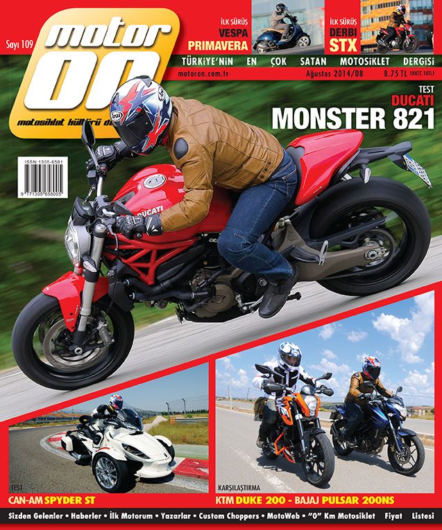 Motoron Dergisi Ağustos 2014