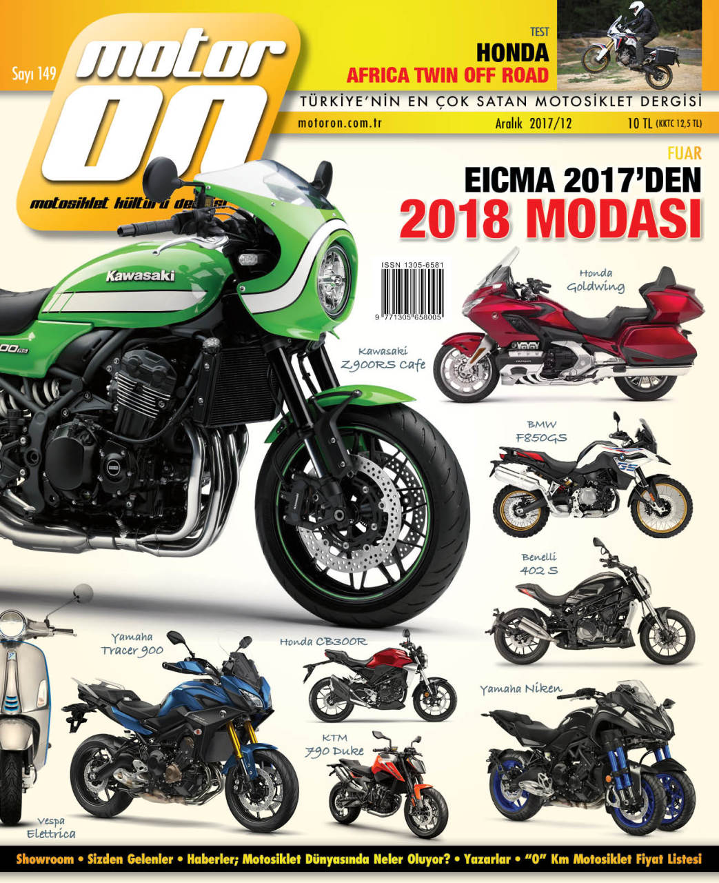 Motoron Dergisi Aralık 2017