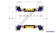 7005DS-035/35 - SİC/SİC/NBR - KAR/SER/NBR