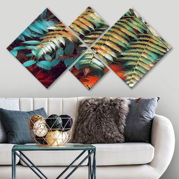 4 Parçalı Mdf Tablo
