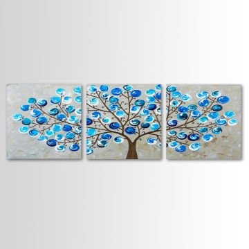 3 Parçalı Kanvas Tablo