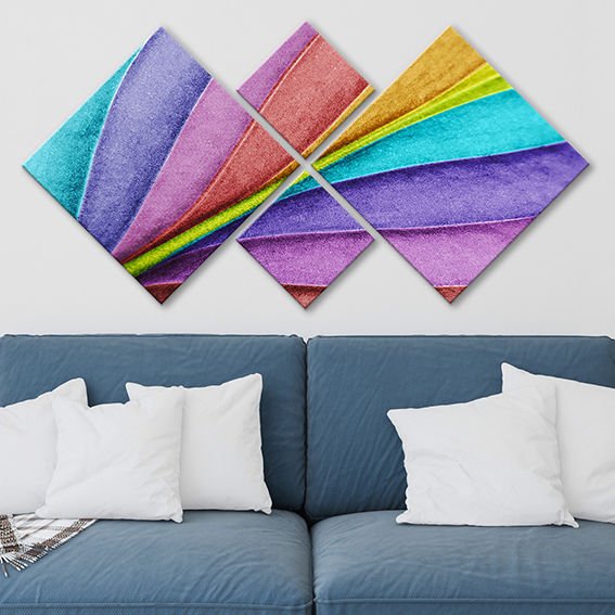 4 Parçalı Mdf Tablo