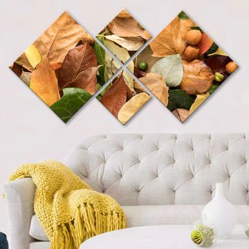 4 Parçalı Mdf Tablo