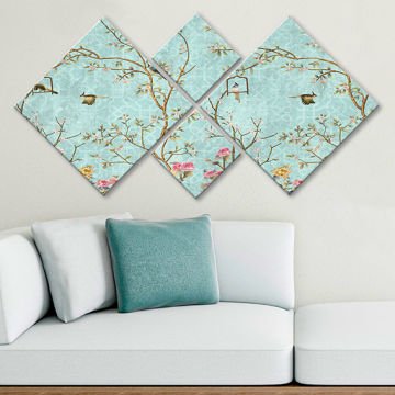 4 Parçalı Mdf Tablo