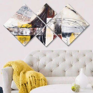 4 Parçalı Mdf Tablo