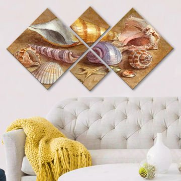 4 Parçalı Mdf Tablo