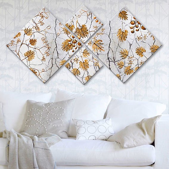 4 Parçalı Mdf Tablo