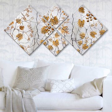4 Parçalı Mdf Tablo