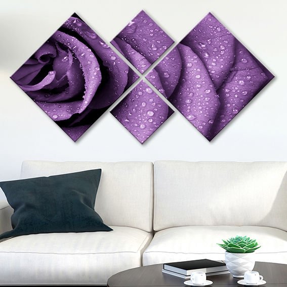 4 Parçalı Mdf Tablo