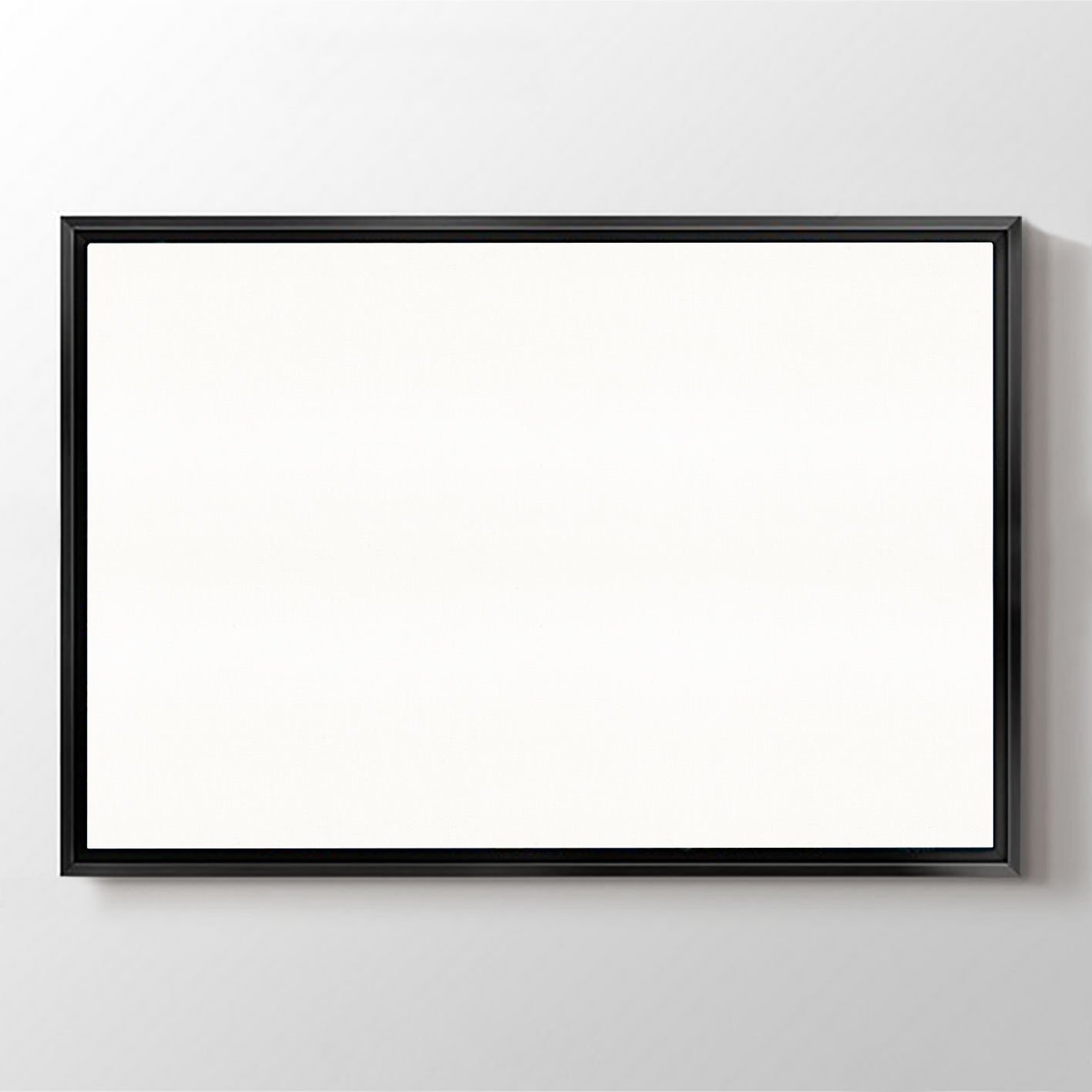 L Basamaklı Siyah Çerçeve