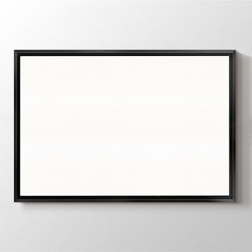 L Basamaklı Siyah Çerçeve