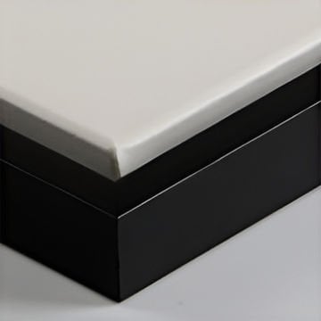 L Basamaklı Siyah Çerçeve