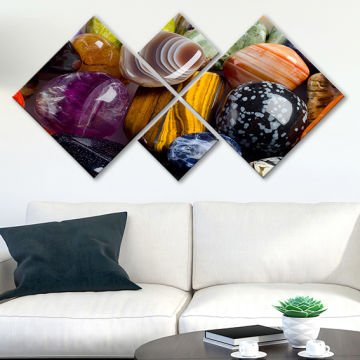 4 Parçalı Mdf Tablo