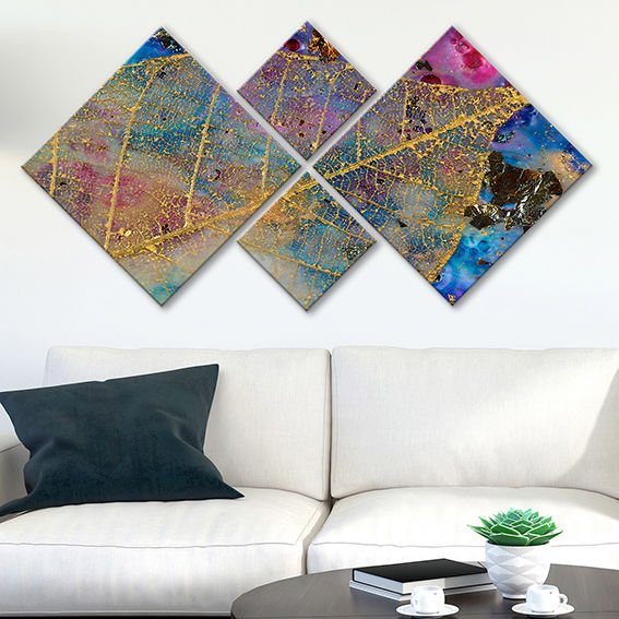 4 Parçalı Mdf Tablo