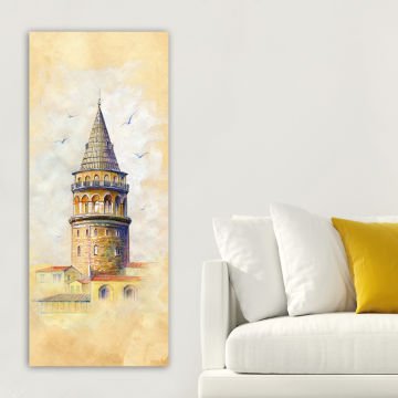 Dikey Kanvas Tablo