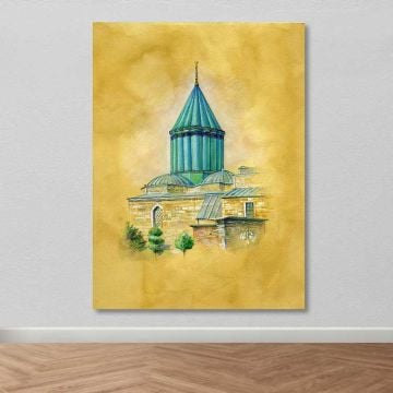 Dev Boyut Kanvas Tablo