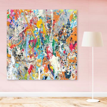 Soyut Kanvas Tablo