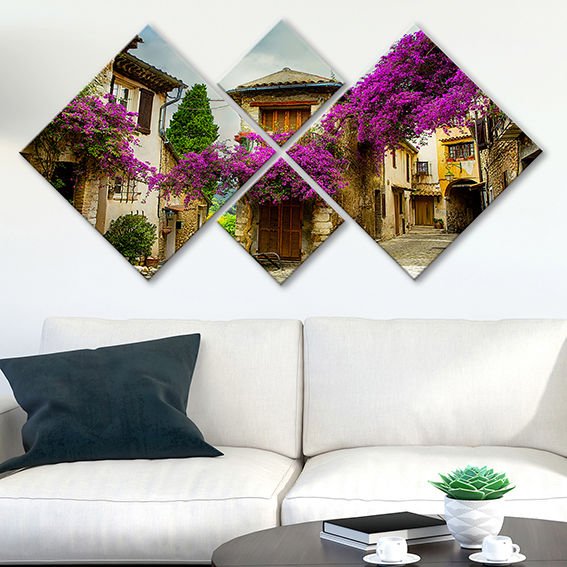 4 Parçalı Mdf Tablo