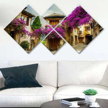 4 Parçalı Mdf Tablo