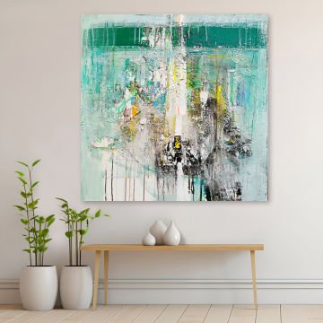 Soyut Kanvas Tablo
