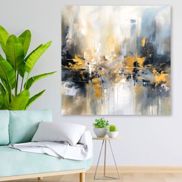 Soyut Kanvas Tablo