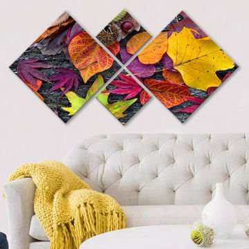 4 Parçalı Mdf Tablo