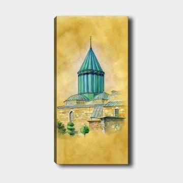 Dikey Kanvas Tablo