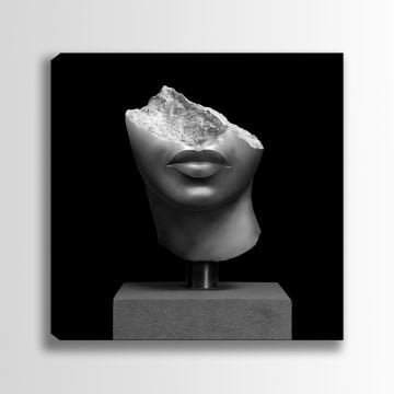 Sessiz İfade Kanvas Tablo