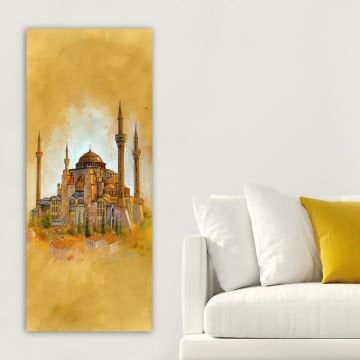 Dikey Kanvas Tablo