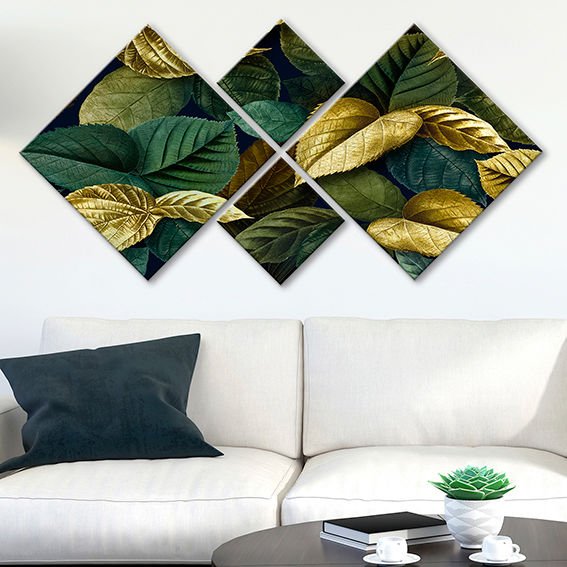 4 Parçalı Mdf Tablo