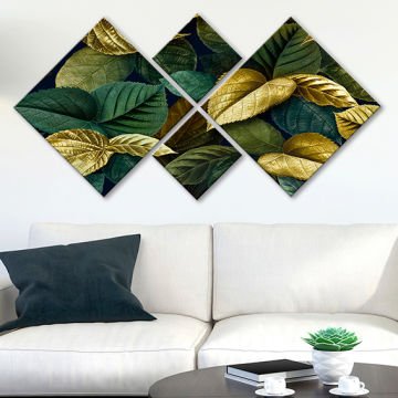 4 Parçalı Mdf Tablo