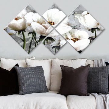4 Parçalı Mdf Tablo