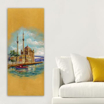 Dikey Kanvas Tablo