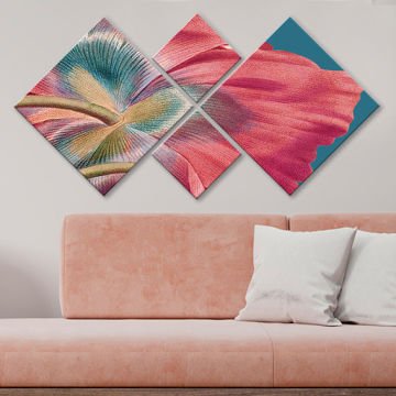 4 Parçalı Mdf Tablo