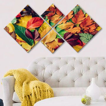 4 Parçalı Mdf Tablo