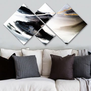4 Parçalı Mdf Tablo