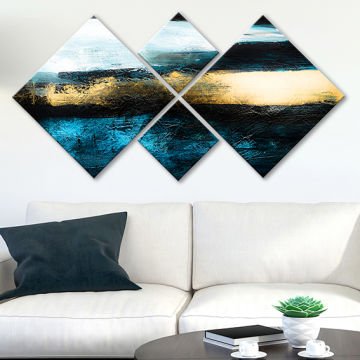 4 Parçalı Mdf Tablo