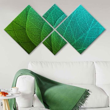 4 Parçalı Mdf Tablo