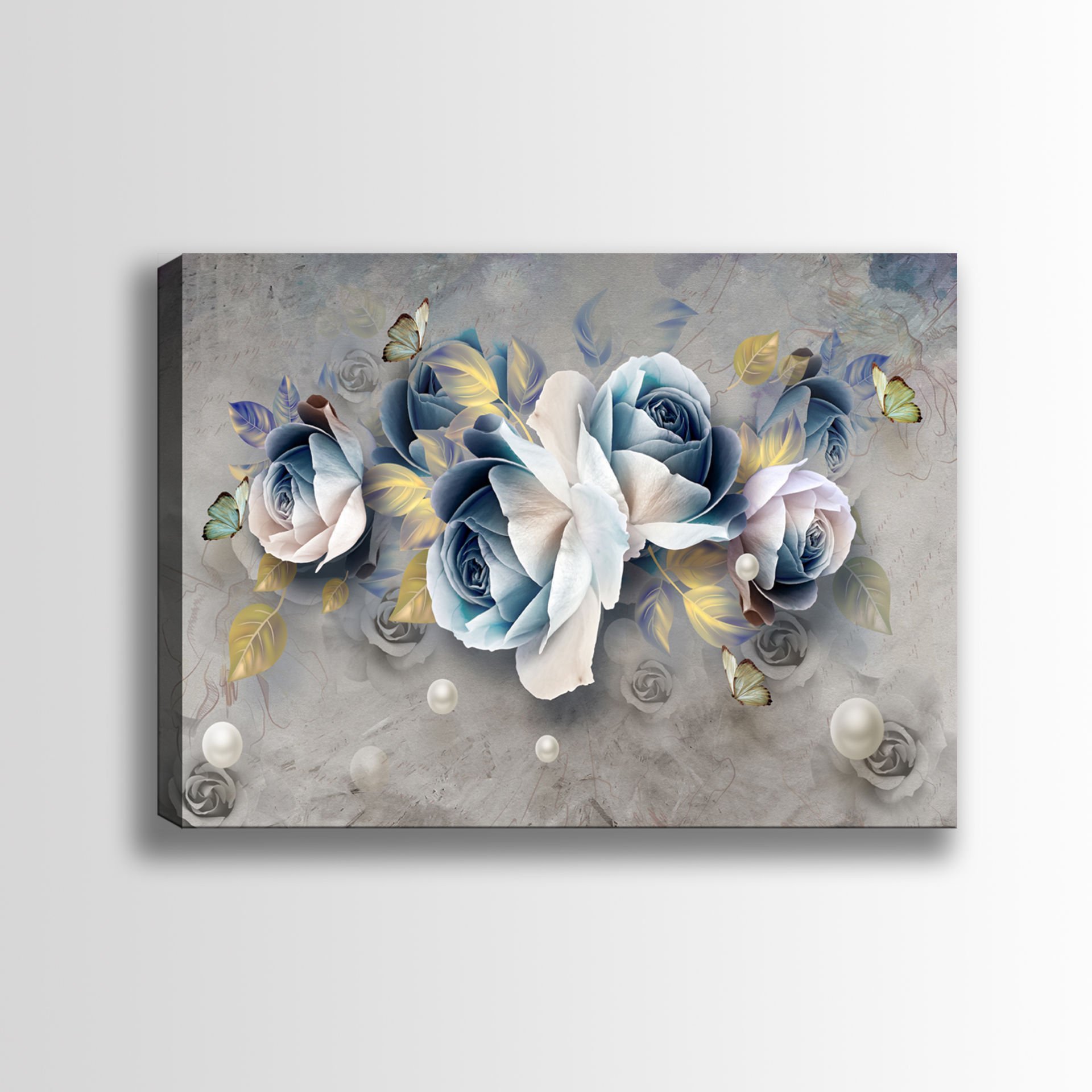 Çiçek Kanvas Tablo